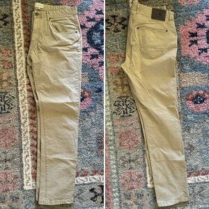 H.Goose Men’s dark khaki pants